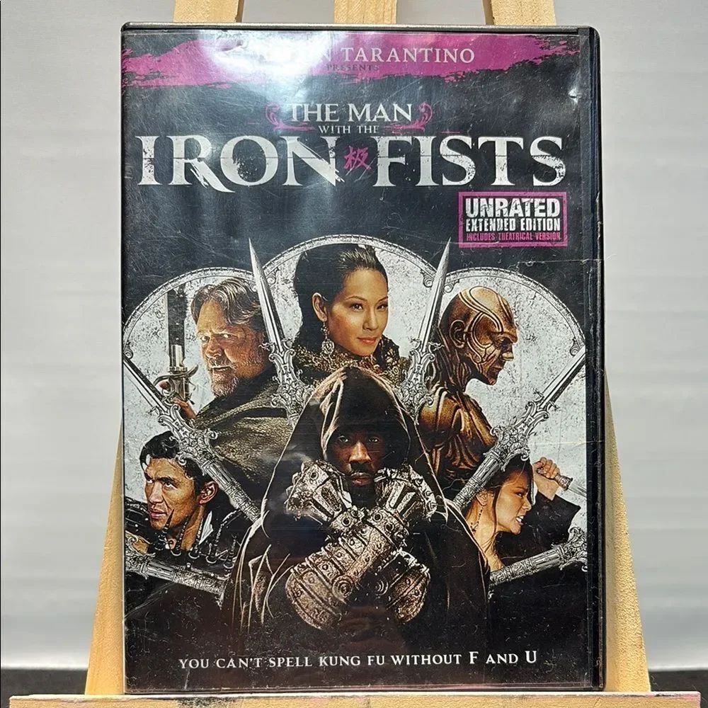 The Man with the Iron Fists DVD